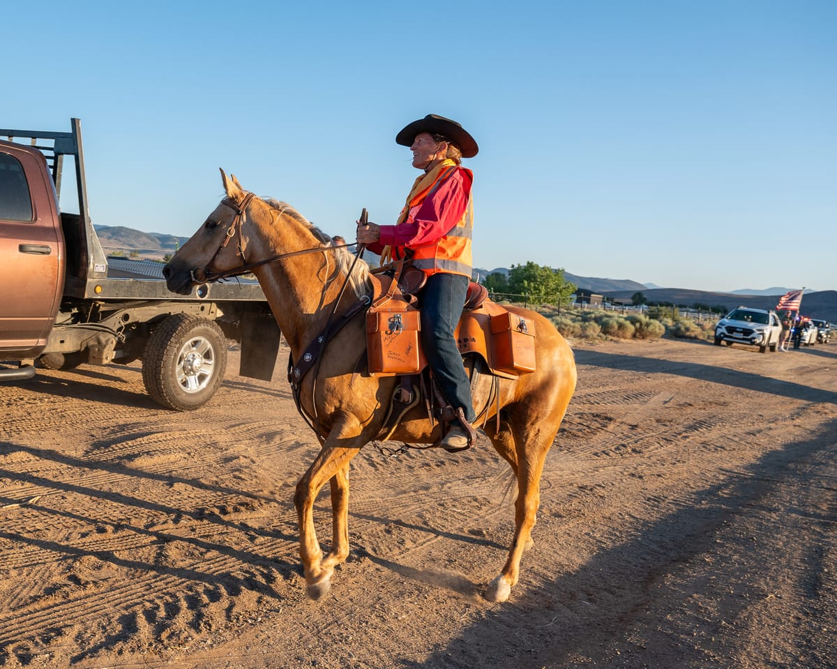 The Pony Express Rides Again