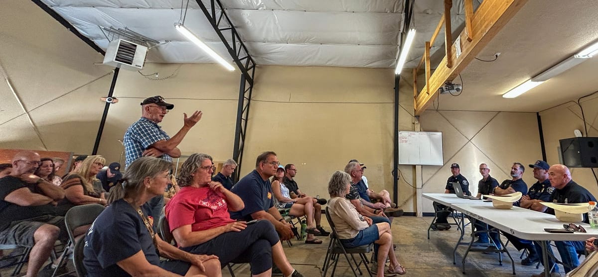 Officials Urge Readiness at Virginia City Highlands Wildfire Drill Recap Meeting
