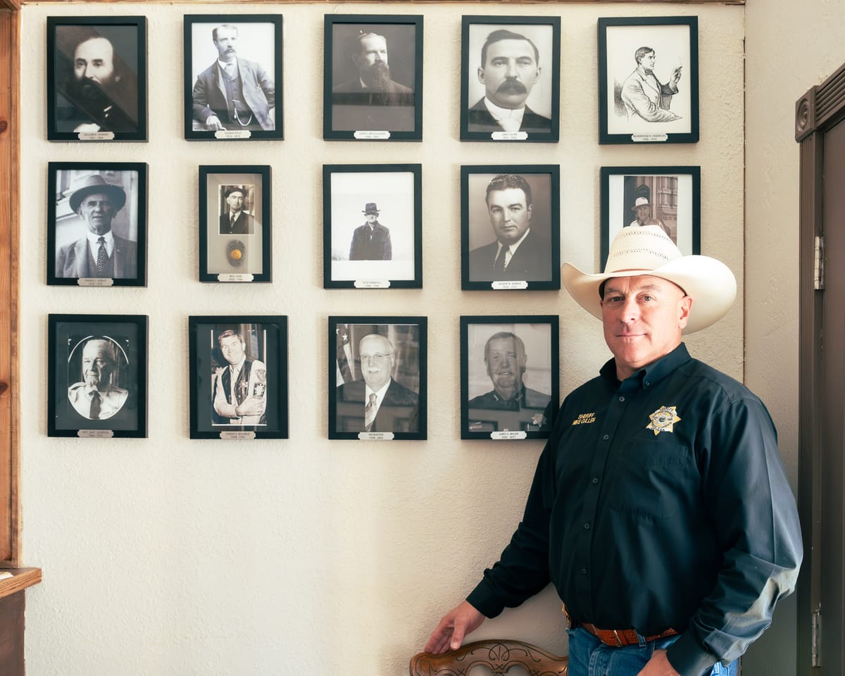 Sheriff Cullen Gives Progress Report