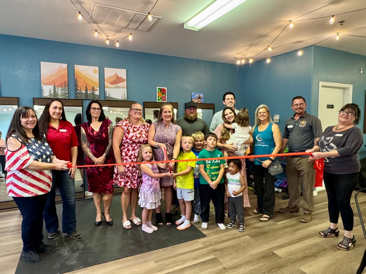 Clear Skies Yoga and Fitness Ribbon Cutting