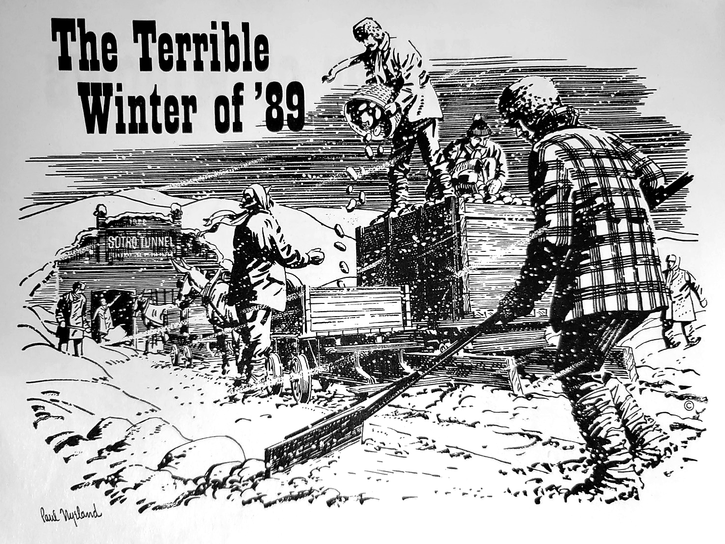 How Dayton Helped Save Virginia City, Winter of 1889