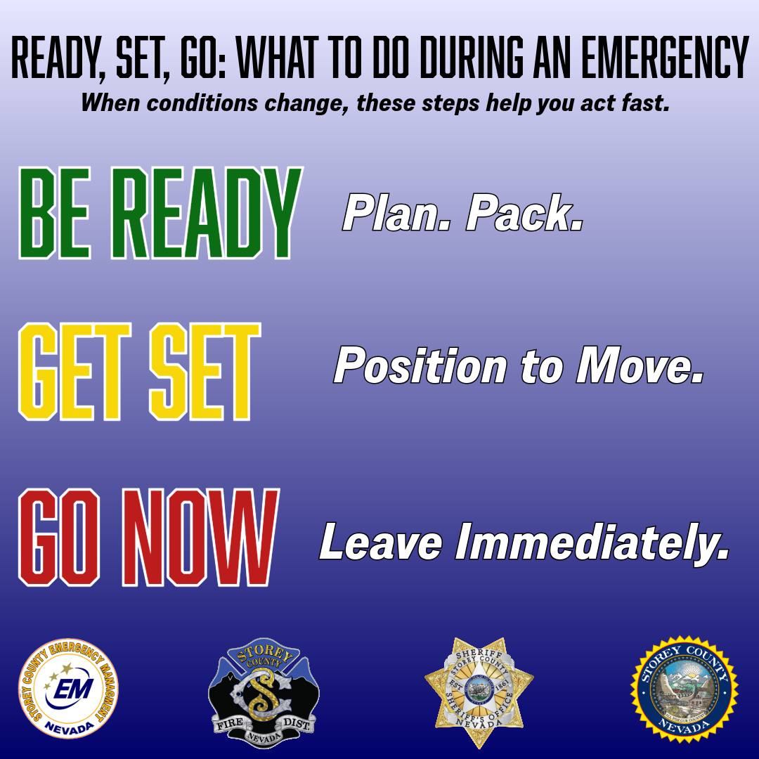 Storey County Emergency Management Introduces “Ready, Set, Go” Emergency Action Framework