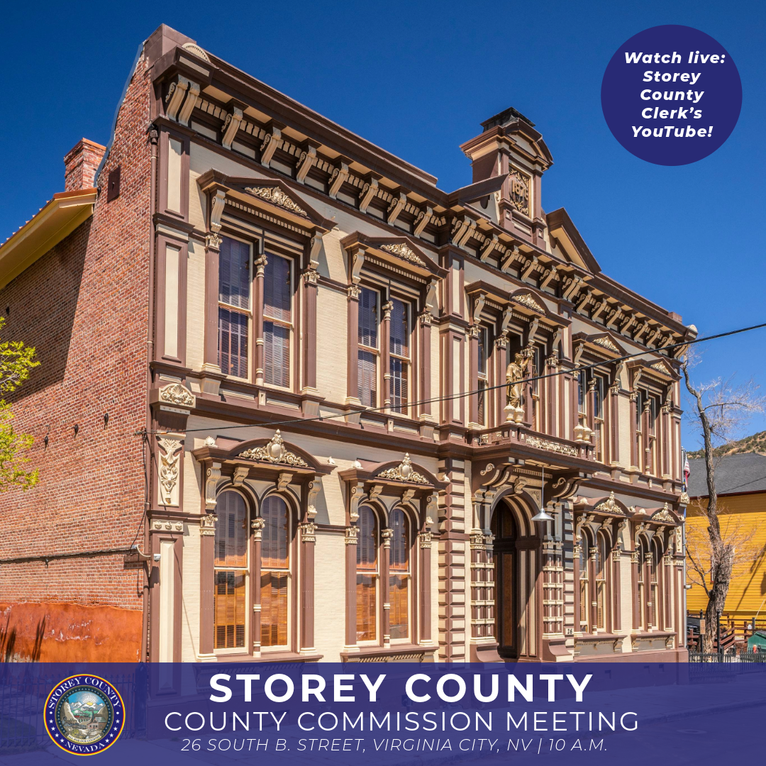 Storey County Board of County Commissioners Meetings: March 2026