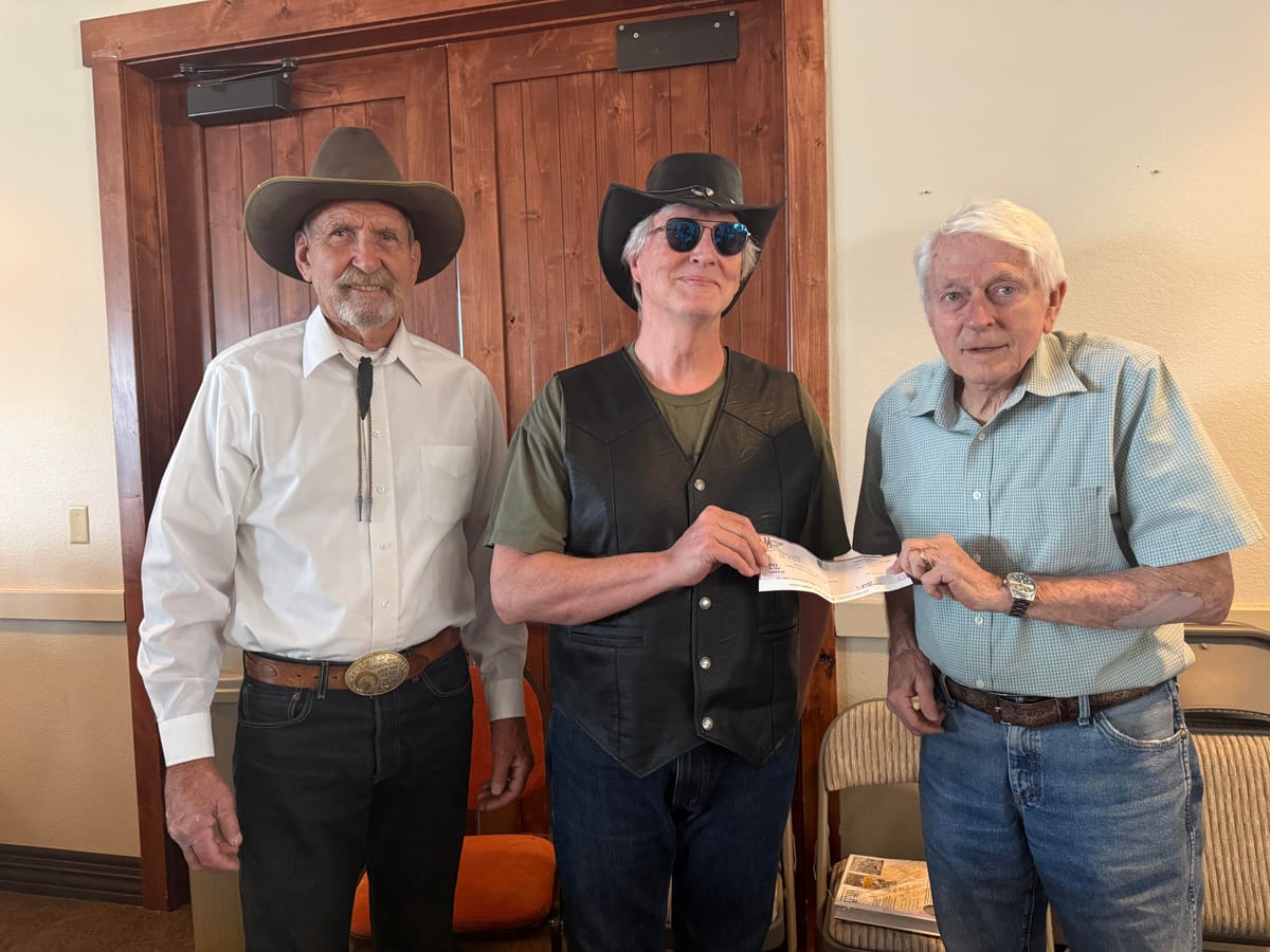 Donation for C&C RR Depot and Dayton Historic Preservation Creates Happiness