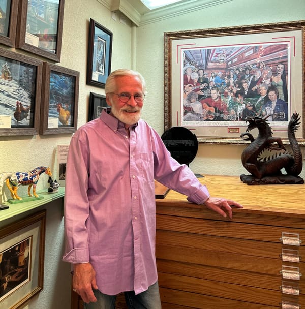 Brushstrokes and Birdsong: The Painted Life of Steven Saylor