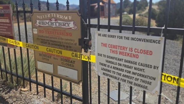 Vandals Hit Silver Terrace Cemetery