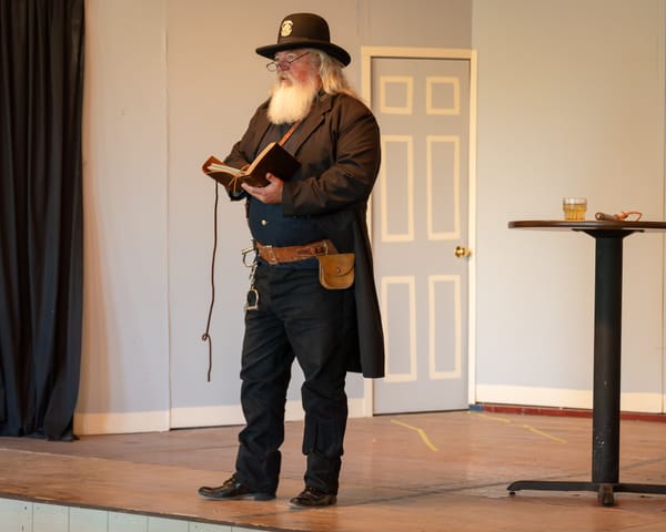 Wes Francis Performs as Alex Coryell at the Odeon Saloon