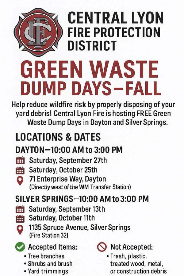 Free Green Waste Dump Days