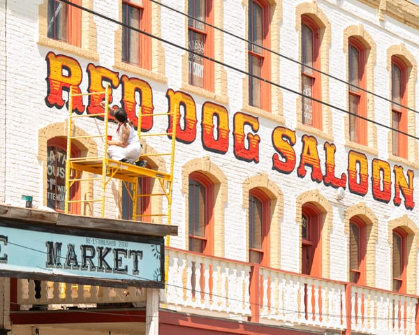 Red Dog Gets New Paint