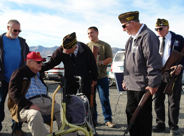Stagecoach WWII Memorial Rededication Ceremony