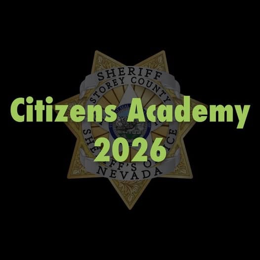 Storey County Sheriff's Citizens Academy 2026