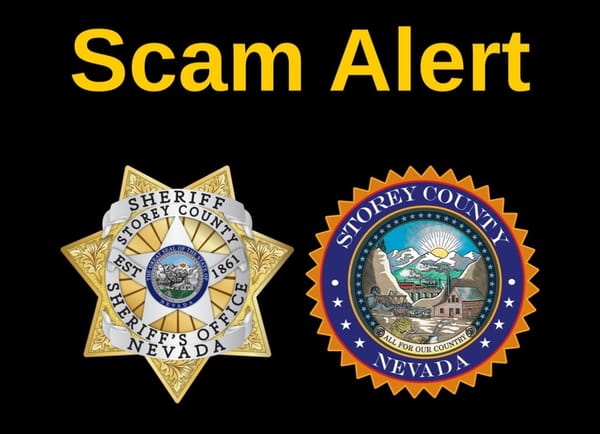 FRAUD ALERT FOR STOREY COUNTY RESIDENTS!